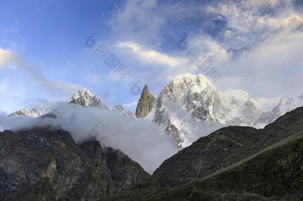 松脆饼山峰,罕萨,Punjab