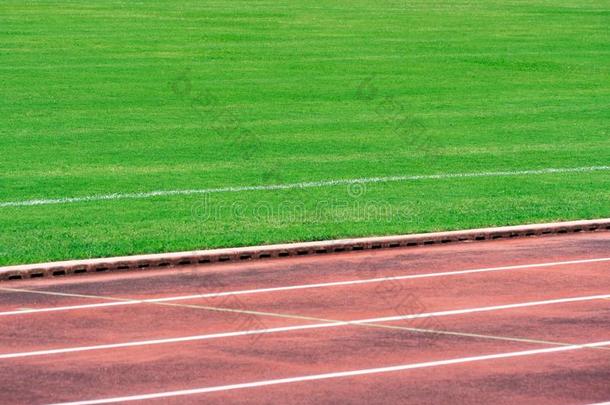 跑步小路为体育运动和竞争