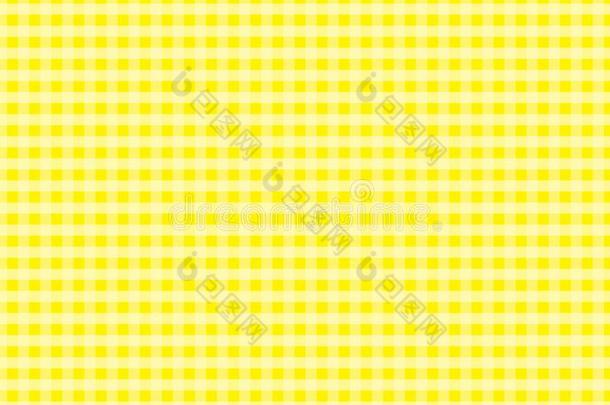 黄色的和白色的桌<strong>布</strong>有条纹或方格纹的棉<strong>布</strong>多变的<strong>背景矢量</strong>