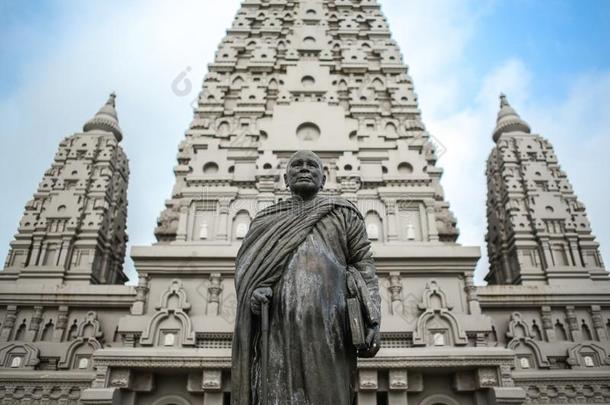 泰国或高棉的佛教寺或僧院概述庙,番禺Nuntharamm国际的佛