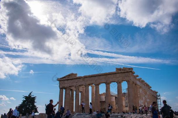 古希腊城市的卫城关于雅典