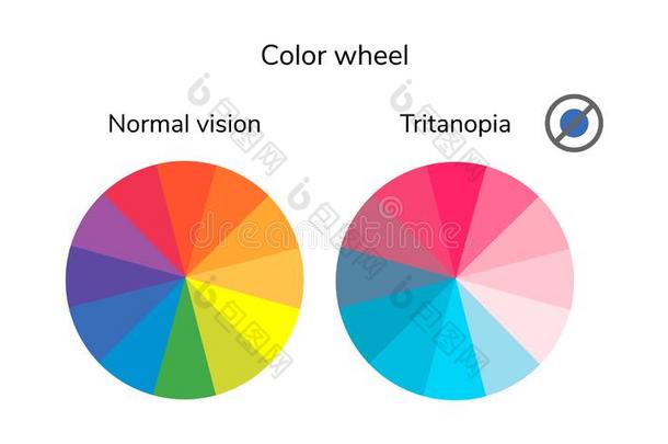 说明,信息图表,颜色轮子,调色板,正常的