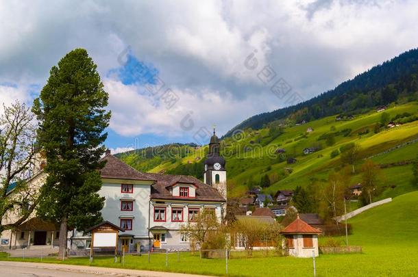 教堂采用村民,高音圣约翰,圣高伦盖尔语姓氏的英语形式,瑞士.