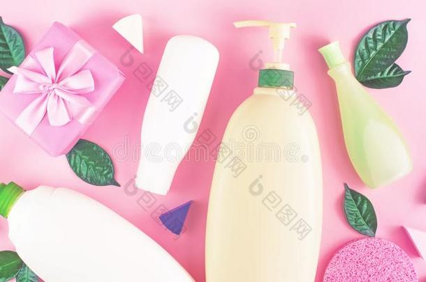 横幅化妆品包装塑料制品瓶子洗发剂乳霜阵雨Georgia格鲁吉亚