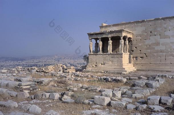 指已提到的人厄里希翁神殿向指已提到的人古希腊城市的卫城和指已提到的人门廊关于指已提到的人女像柱
