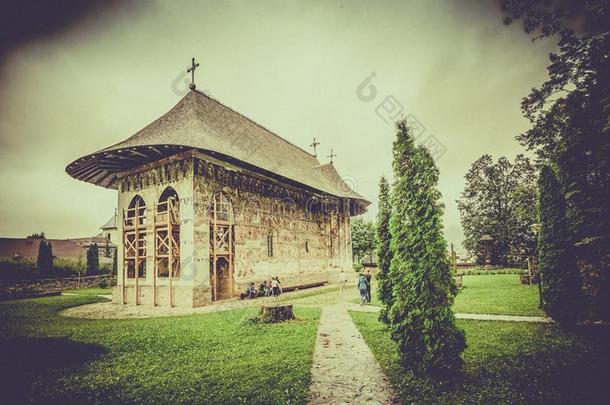 胡穆鲁鲁修道院,苏恰瓦,罗马尼亚-简单
