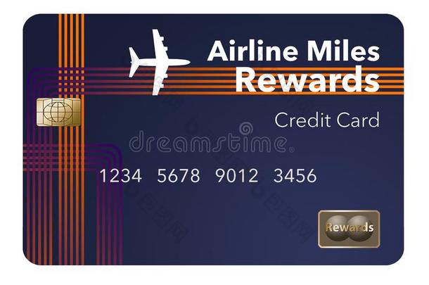在这里是（be的三单形式一航空公司报酬信誉卡片,一频繁的飞行器驾驶员信誉