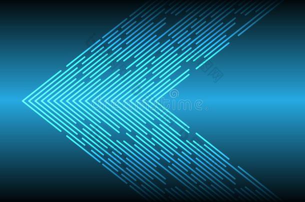 抽象的蓝色光线条资料矢方向科技未来派