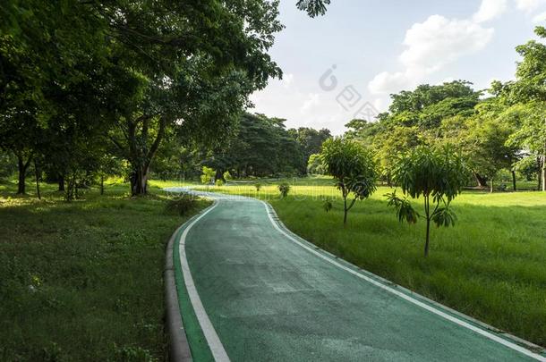 一自行车<strong>小路</strong>为骑自行车的人.自行车<strong>小路</strong>采用指已提到的人公园