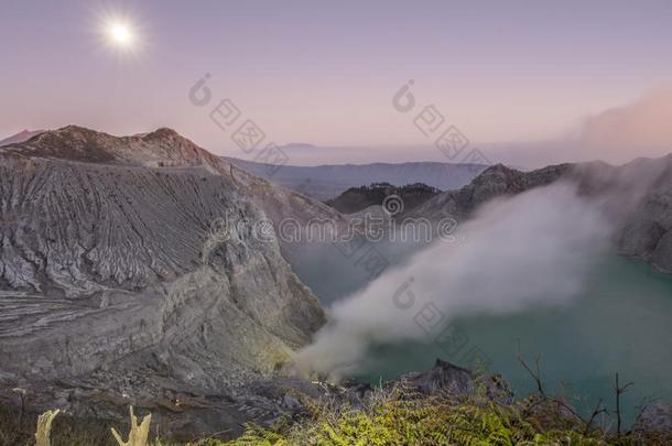 伊根火山,爪哇,印尼