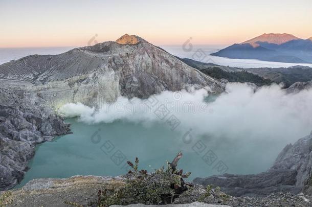 伊根火山,爪哇,印尼