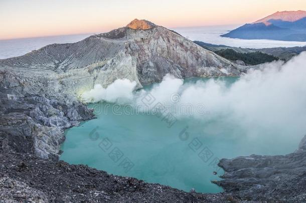 伊根火山,爪哇,印尼