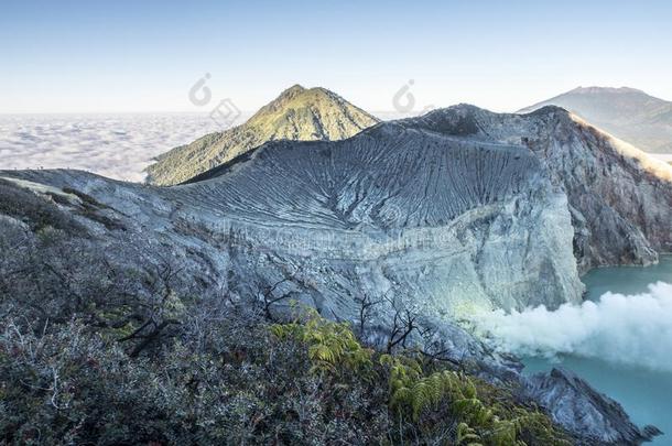 伊根火山,爪哇,印尼