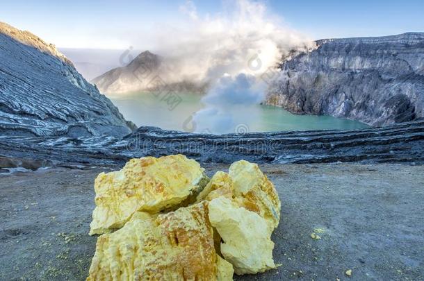 伊根火山,爪哇,印尼