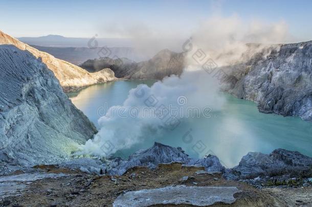 伊根火山,爪哇,印尼