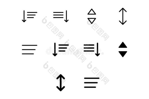 分类偶像标识矢量象征.清单偶像隔离的向白色的后面