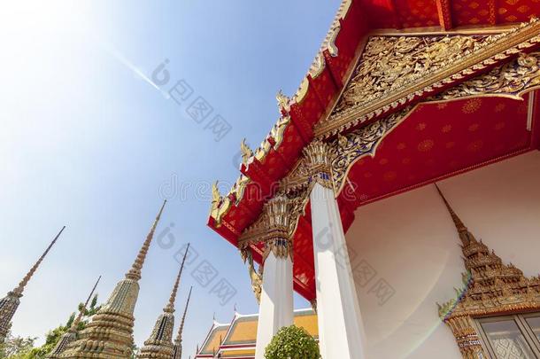 美丽的佛教的庙泰国或高棉的佛教寺或僧院photographer摄影师采用指已提到的人首都关于泰国禁止