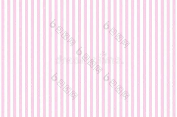 粉红色的婴儿颜色有条纹的织物质地无缝的模式.矢量
