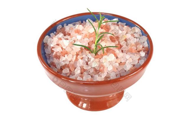 喜玛拉雅的盐采用porcela采用盘