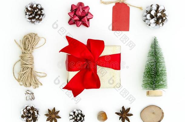 圣诞节圣诞节新的年招呼卡片背景.圣诞树