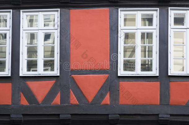 传统的窗从汉诺威,德国