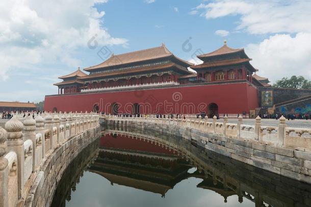 北京古代的王国的宫关于指已提到的人不允许的城市采用北京,