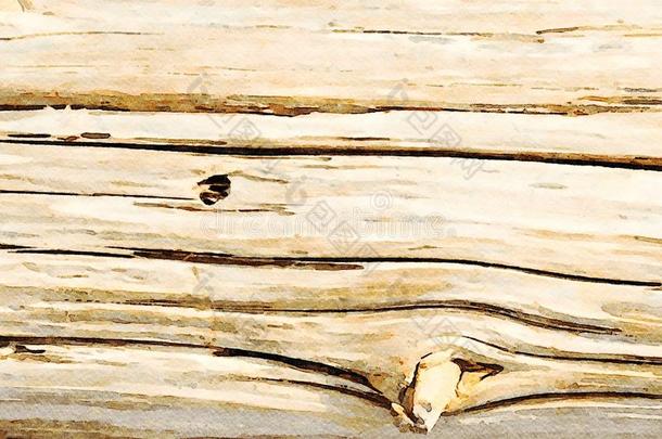水彩绘画蹩脚货假日背景关于老的木制的计划