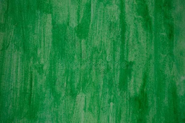 抽象的绿色的水彩绘画为背景.