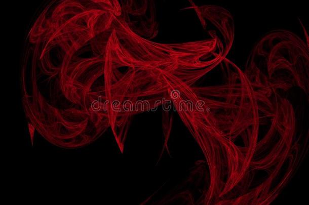 红色的不规则碎片形向黑的背景.幻想不规则碎片形质地.迪吉塔