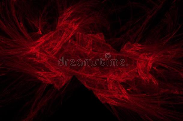 红色的抽象的不规则碎片形向黑的背景.幻想不规则碎片形文本