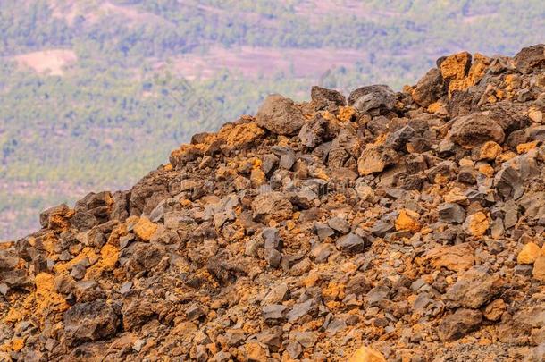 石头关于泰德火山采用特内里费岛,Spa采用