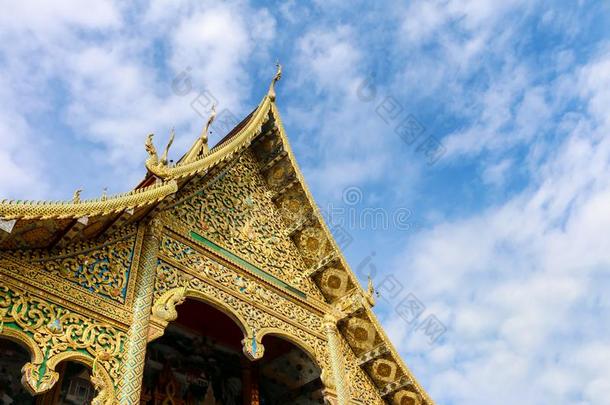 泰国或高棉的佛教寺或僧院thaumatin竹芋蛋白恩乔。-佛教的庙,南奔thaumatin竹芋蛋白iland
