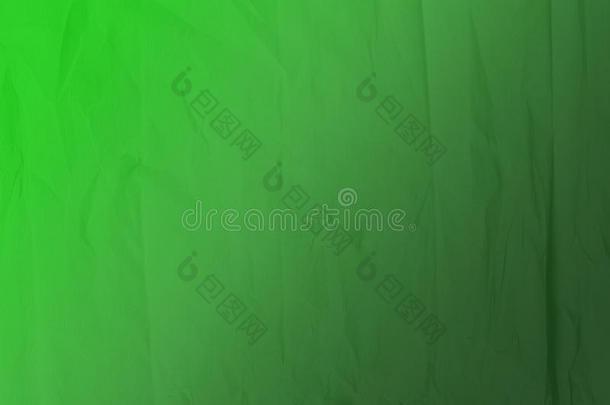 光黑暗的绿色的弄碎折叠的纸装饰的梯度苏法