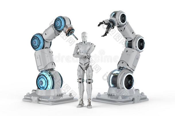 机器人和电子人