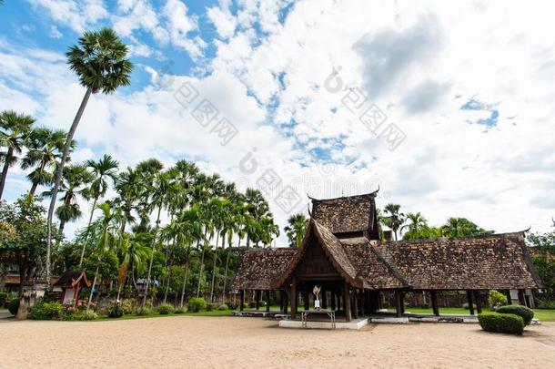 泰国或高棉的佛教寺或僧院吨观音,庙采用清迈,泰国