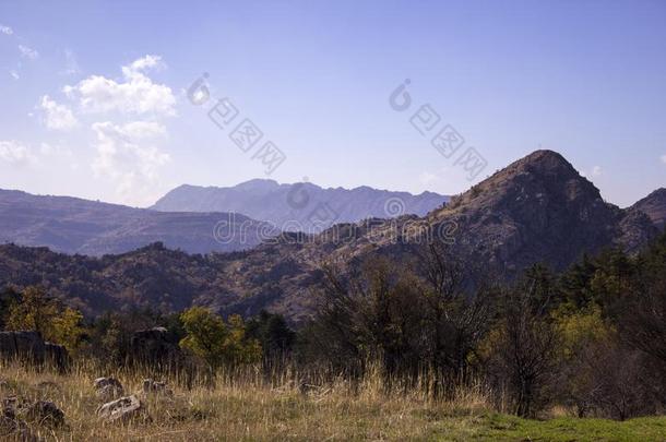 风景关于黎巴嫩.十字架向山顶采用黎巴嫩