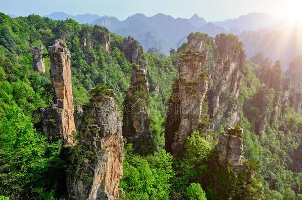 张家界山,中国