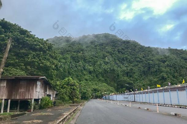 ThaiAirwaysIntern在ional泰航国际古代的方式房屋在Ph在thalung