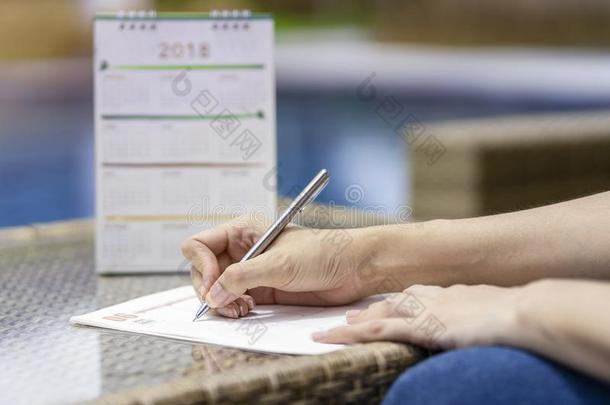 女人手文字计划向笔记簿,计划ning议事日程和日程安排