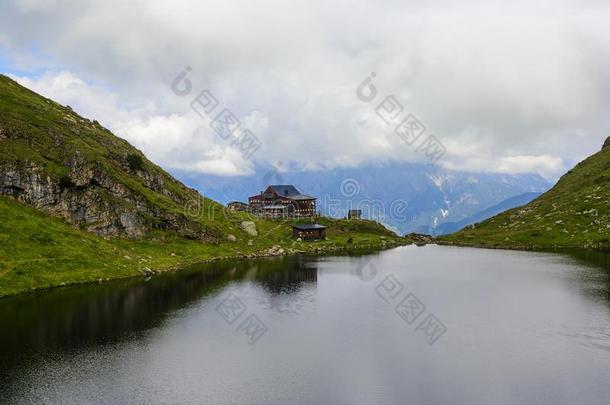 美丽的风景和威德西湖威德西lodersee和指已提到的人winter冬天