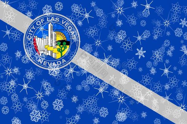 lowalloysteel低合金钢维加斯,内华达州冬雪花旗背景.统一的斯达