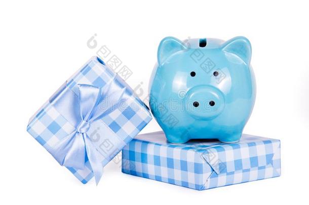 赠品盒和小猪银行.钱为赠品.赠品s和购物