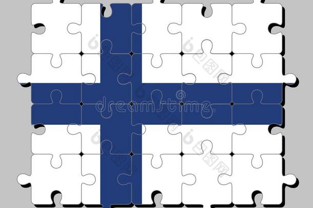 竖锯使迷惑关于<strong>芬兰</strong>旗采用海蓝色<strong>北欧</strong>人十字架向一极少的量