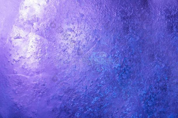 紫色的和蓝色抽象的冰质地