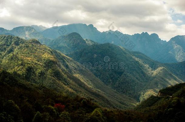 山<strong>中国</strong>风景