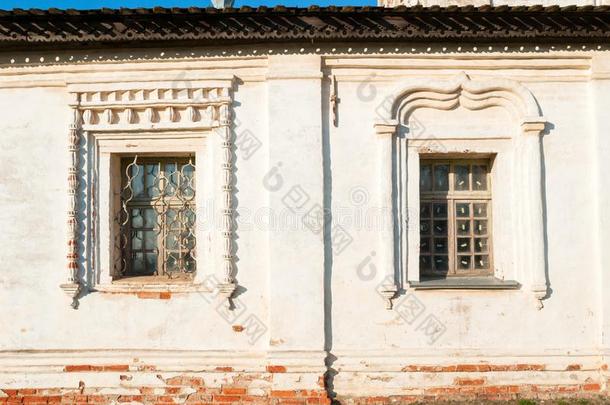维利基诺夫哥罗德,俄罗斯帝国.窗装饰和拱和该死。