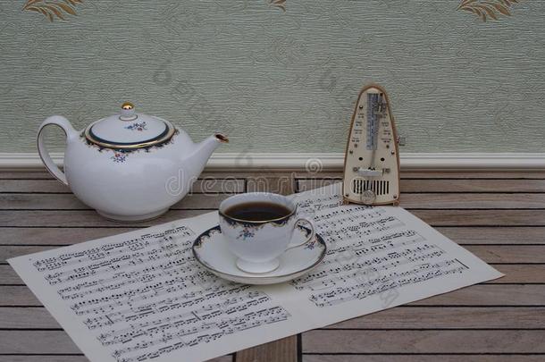 英语<strong>茶杯</strong>和<strong>茶杯</strong>托和茶壶,好的骨头中国瓷