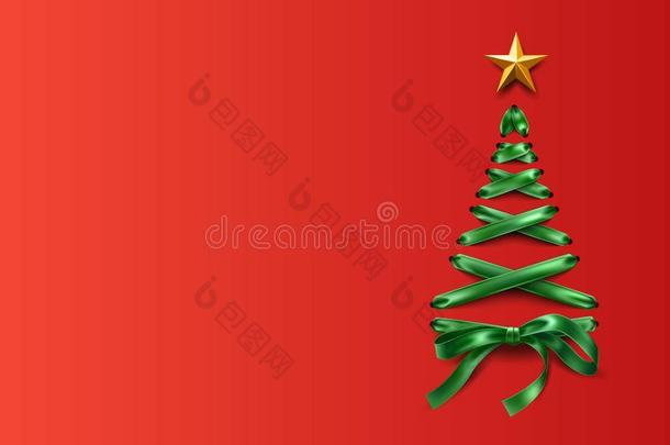 矢量蕾丝-在上面圣诞节树使关于蕾丝s
