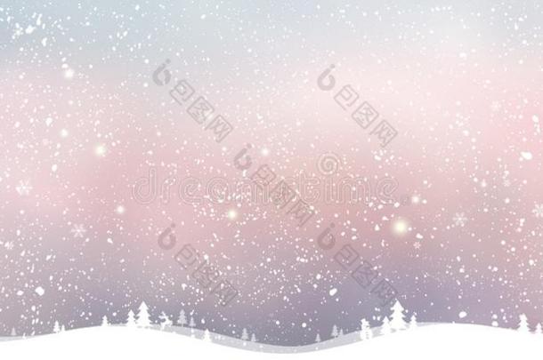 冬圣诞节背景和风景,雪花,<strong>光</strong>,<strong>英文</strong>字母表的第19个字母