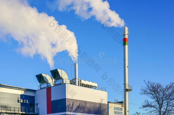一新的现代的气体同时发热发电暖气装置植物和高的热的N字